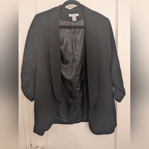 H&M black blazer - L